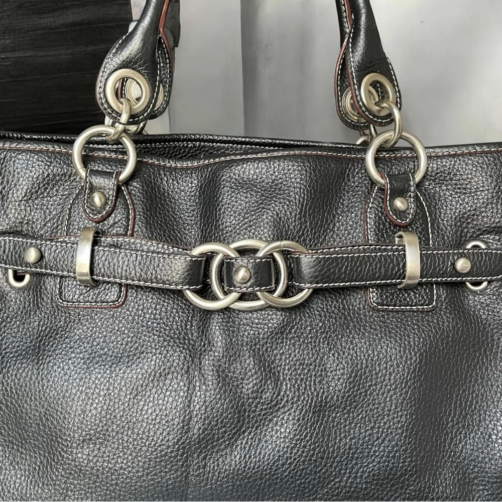 Vintage Wilsons Leather Black Shoulder Bag - Picture 5 of 12